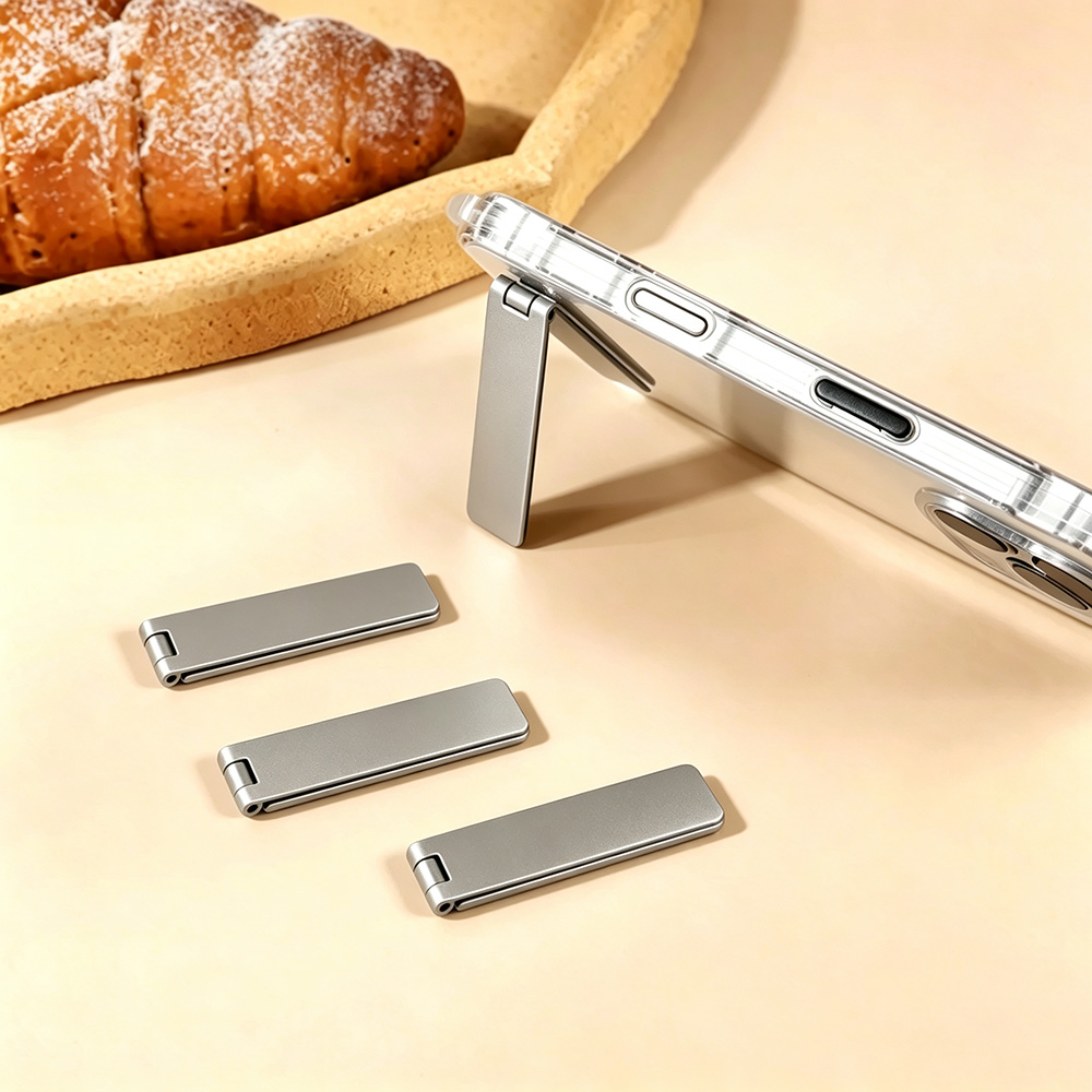 Travel Accessories Gift Ideas - 금속 휴대폰 킥스탠드 초박형 보이지 않는