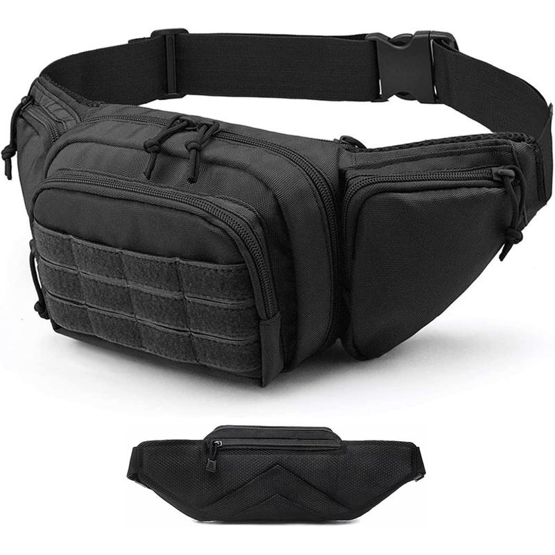 Travel Accessories Bike - 600D 옥스포드 멀티 포켓 허리 가방,