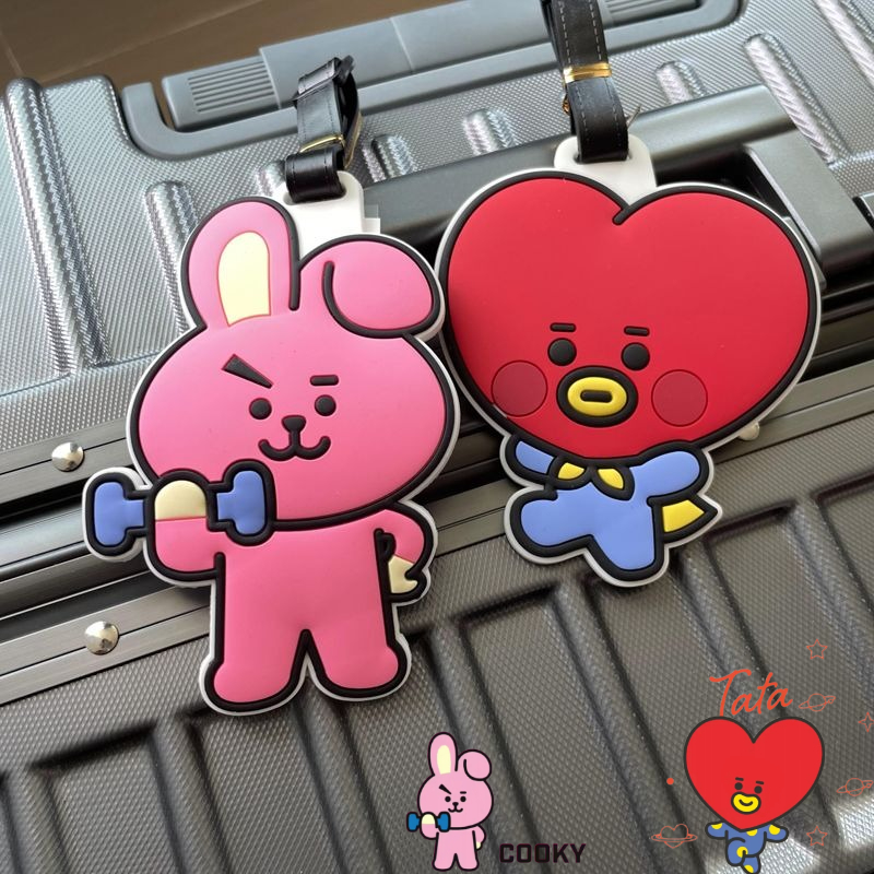 Travel Accessories International - BT21 만화 귀여운 키체인 카와이 유니섹스