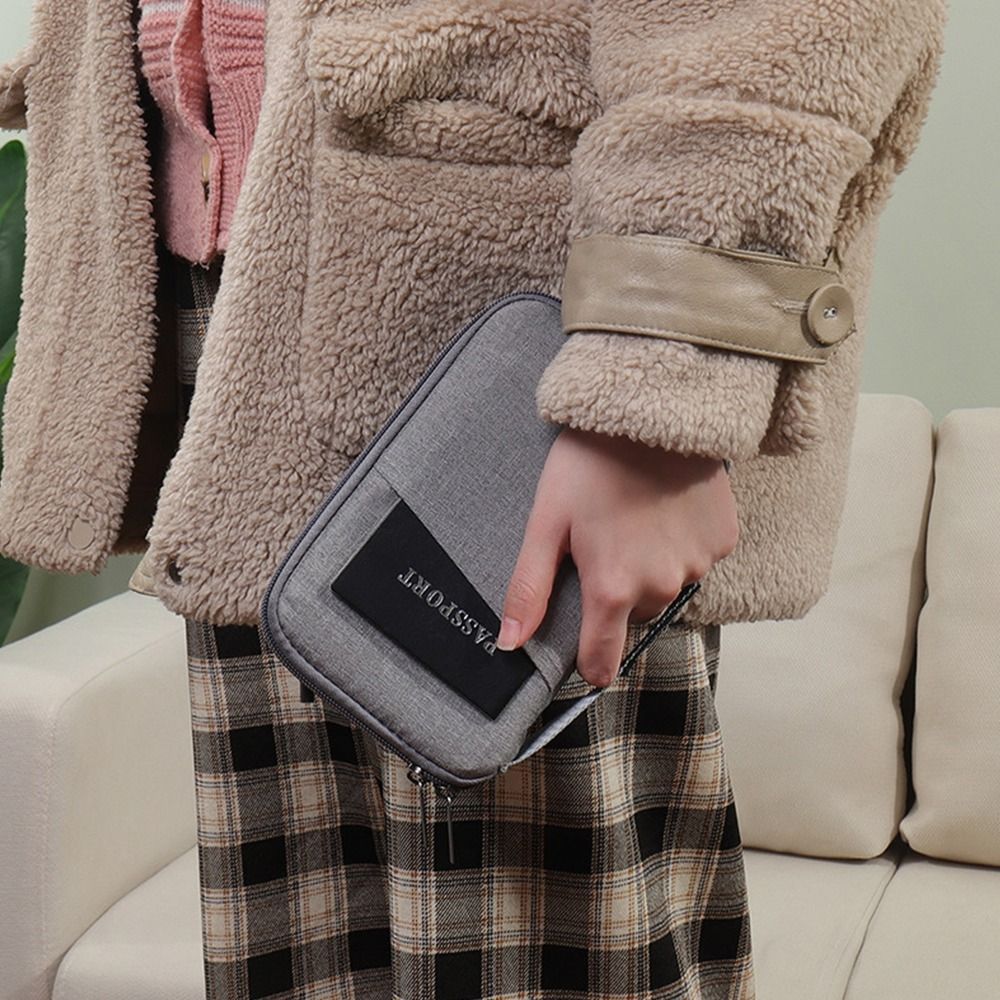 Travel Accessories Wallet - 여행용품 여행 지갑 티켓 홀더 지퍼