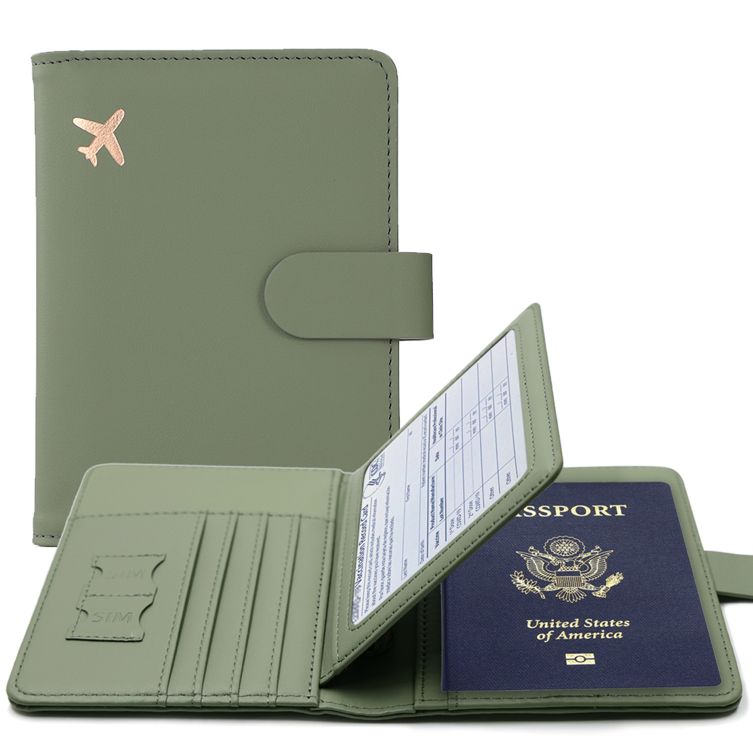 Travel Accessories Wallet - RFID 여권 커버 케이스 여권 홀더