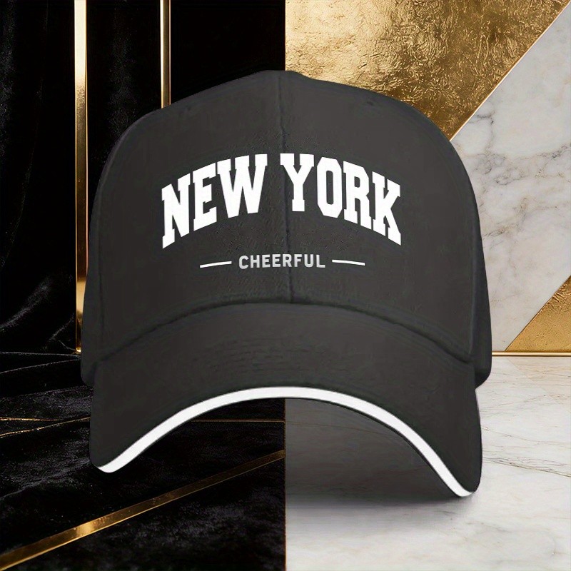 Travel Accessories New York - 뉴욕 쾌활한 야구 모자 유니섹스 조절