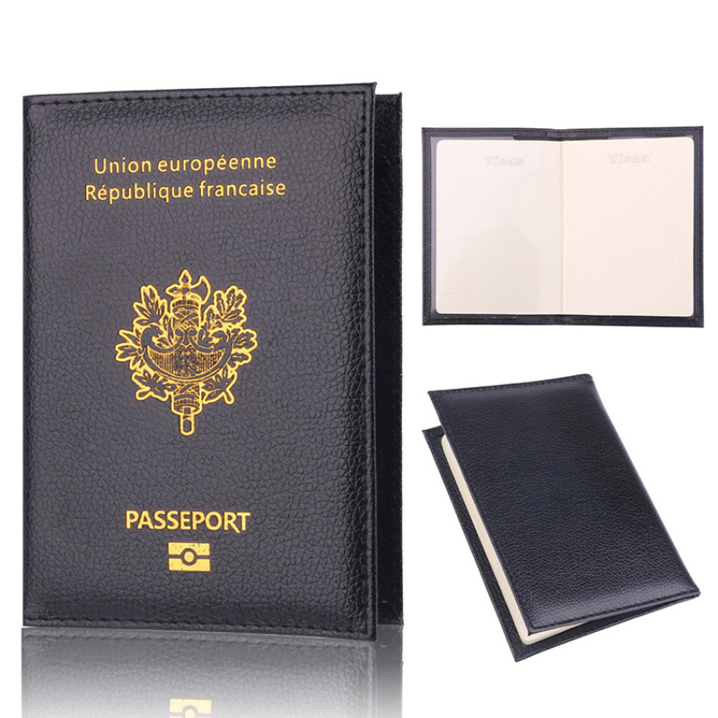 Travel Accessories Wallet - 여행용 PU 가죽 거치대 커버 케이스,