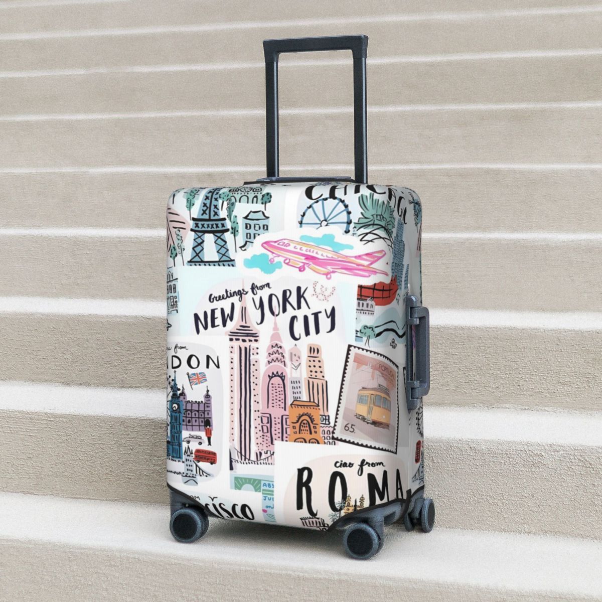 Travel Accessories New York - 여행 인쇄 가방 커버 뉴욕 메모리