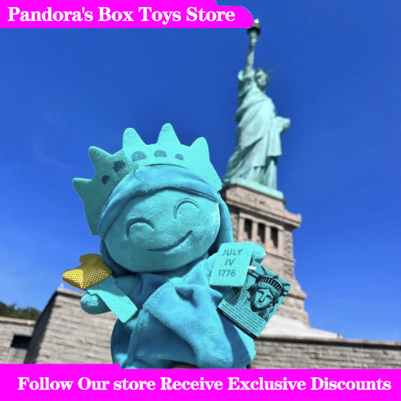 Travel Accessories New York - 자유의 여신상 플러시 인형 소형 새