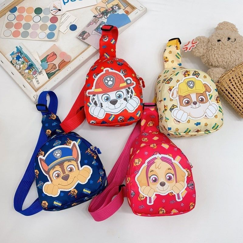 Travel Accessories For Girls - Paw Patrol 만화 크로스 바디 백
