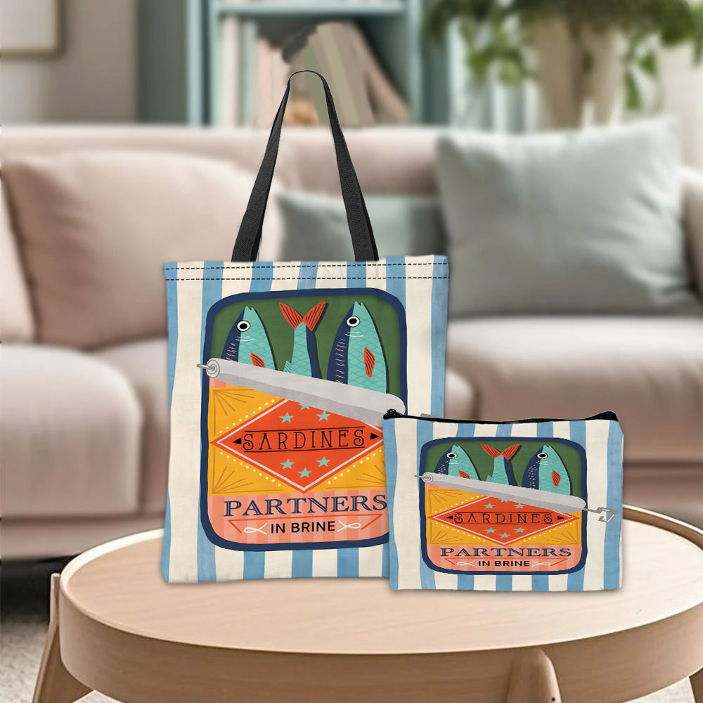 Travel Accessories Pouch - 사딘 파트너스 그래픽 핸드백 화장품 파우치