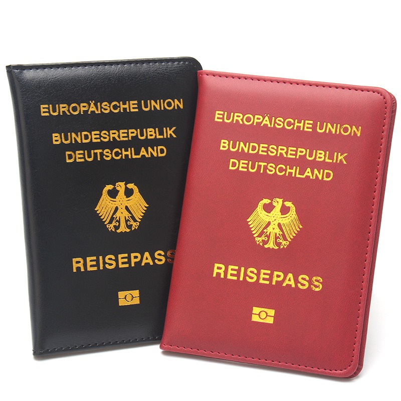 Travel Accessories Wallet - 독일 여권 커버 여성 핑크 독일