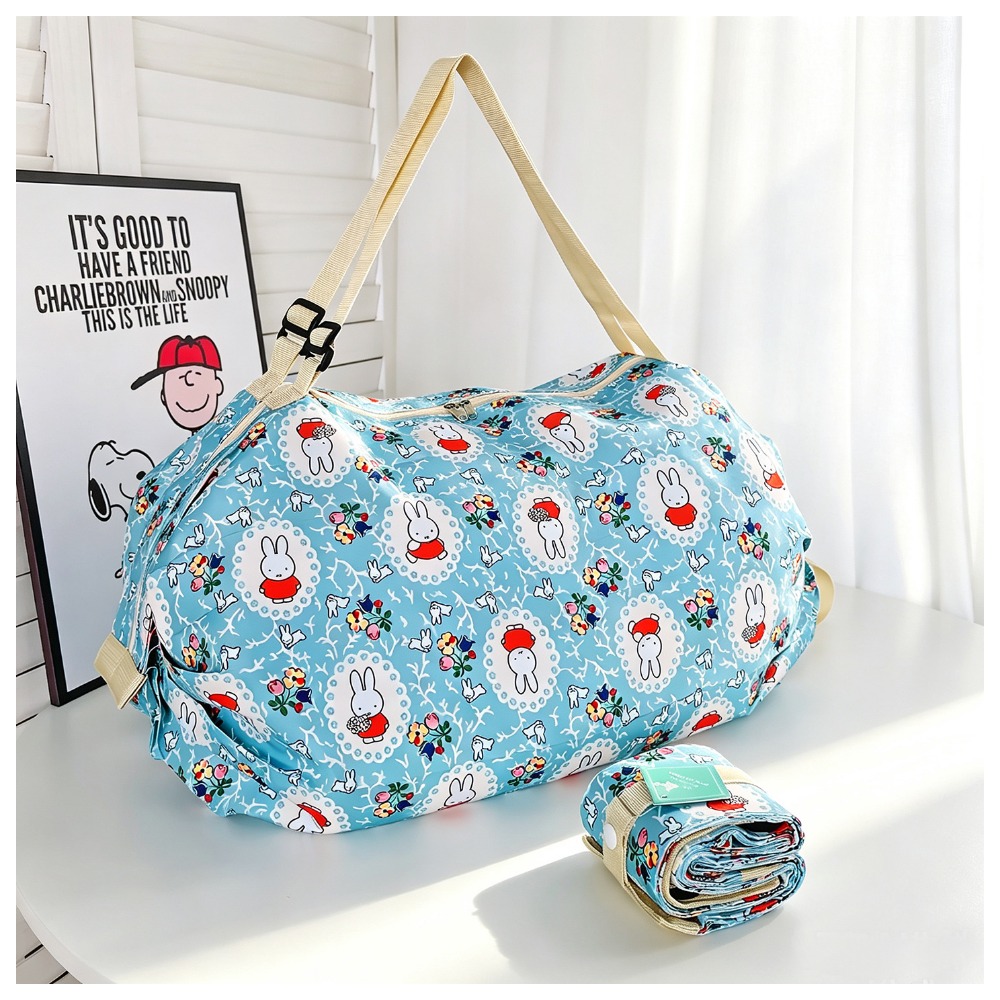 Travel Accessories In Japan - 귀여운 접이식 친환경 가방 만화 대용량