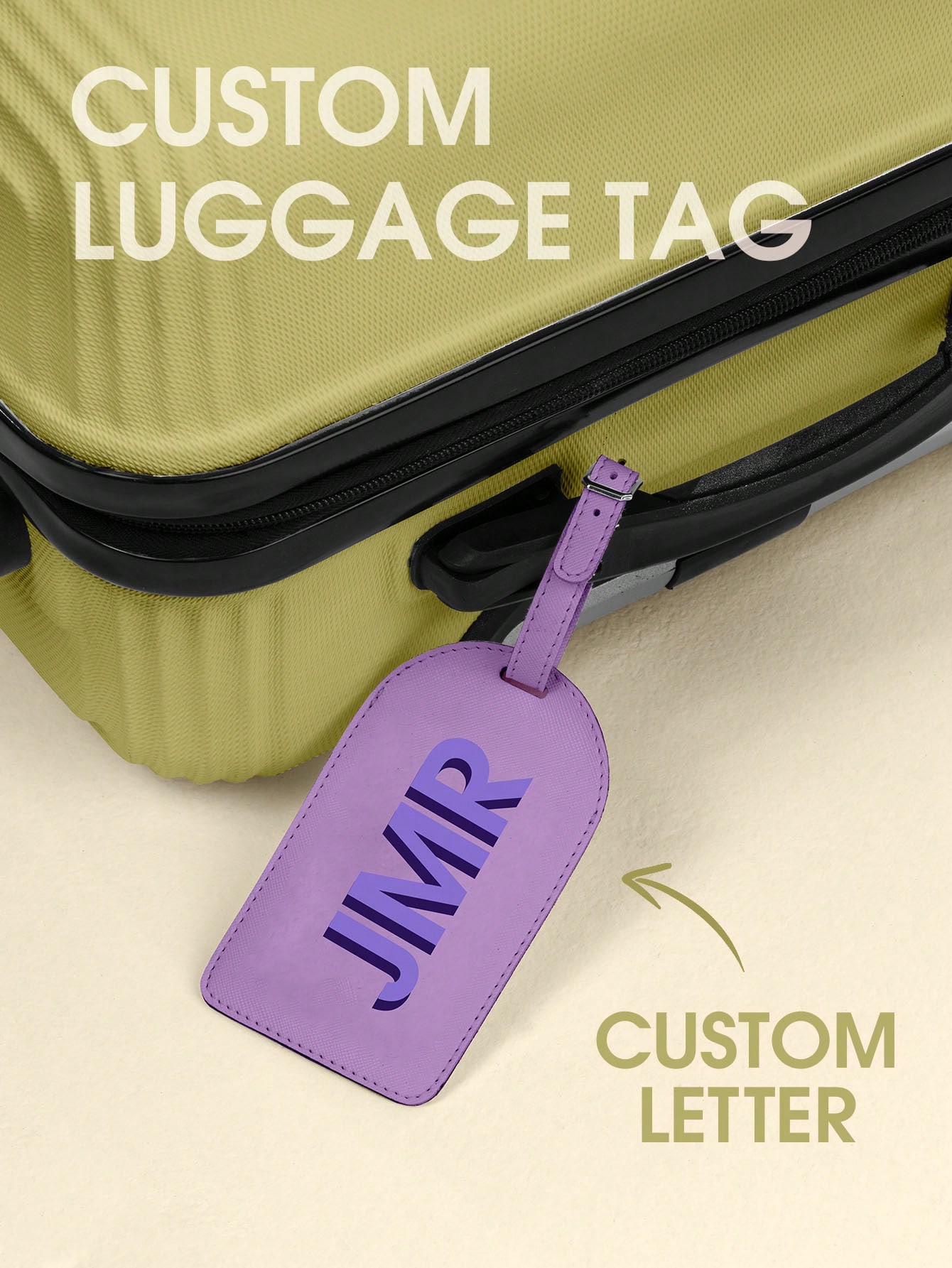 개인 맞춤 이니셜 러기지 태그, PU 가죽 여행 가방  - Travel Accessories International 리뷰 및 가격