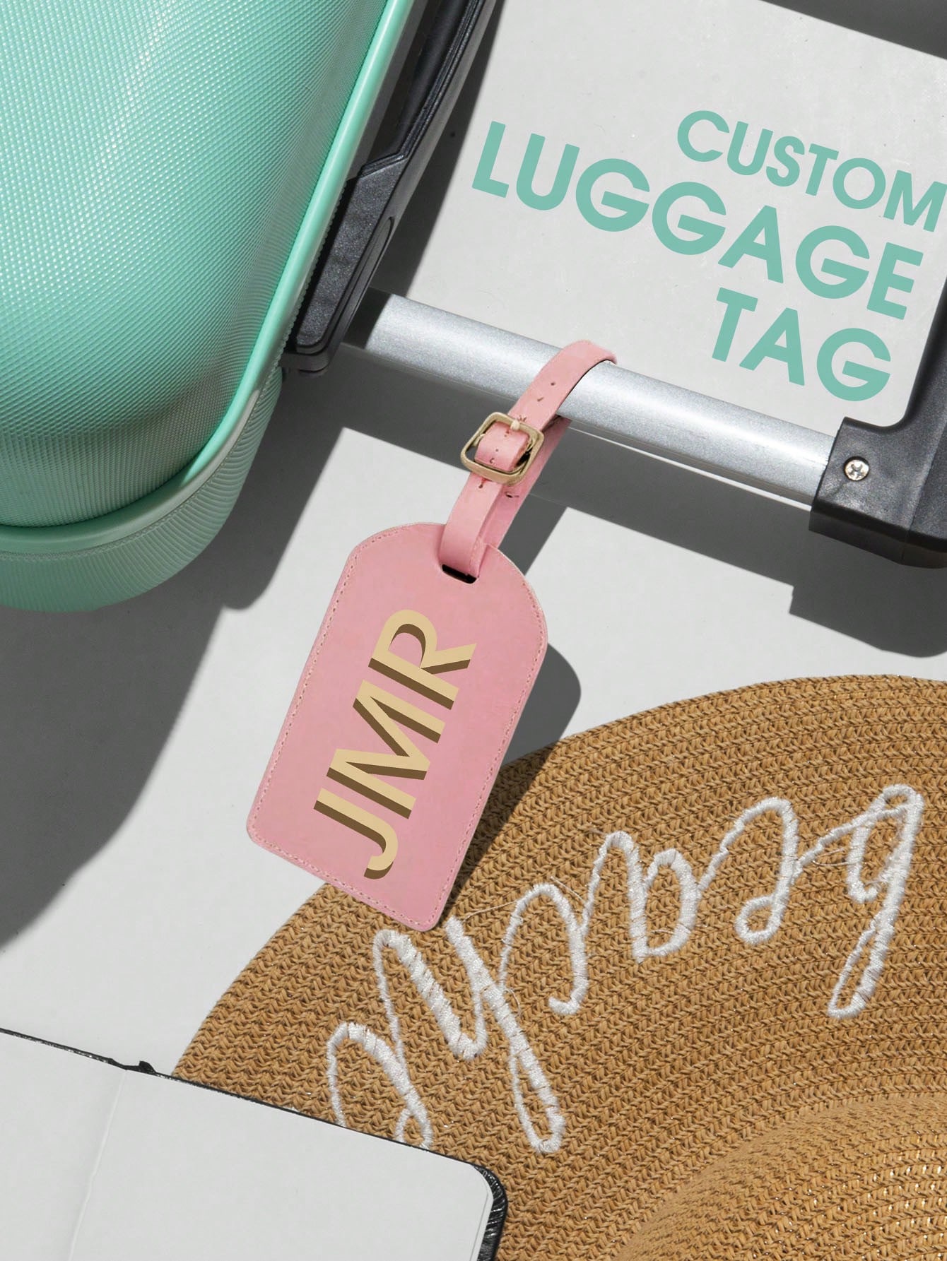 개인 맞춤 이니셜 러기지 태그, PU 가죽 여행 가방  - Travel Accessories International 리뷰 및 가격
