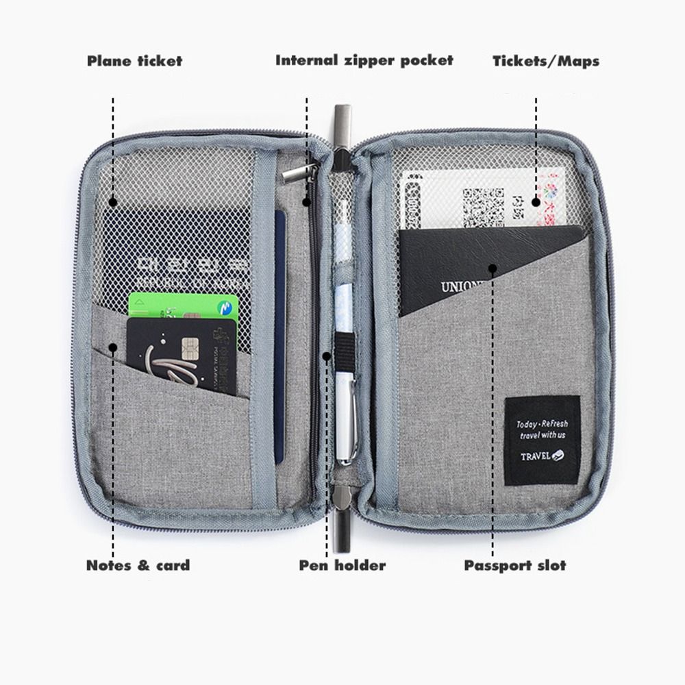 여행용품 여행 지갑 티켓 홀더 OX 천 가족 여권 홀더 - Travel Accessories Wallet 리뷰 및 가격