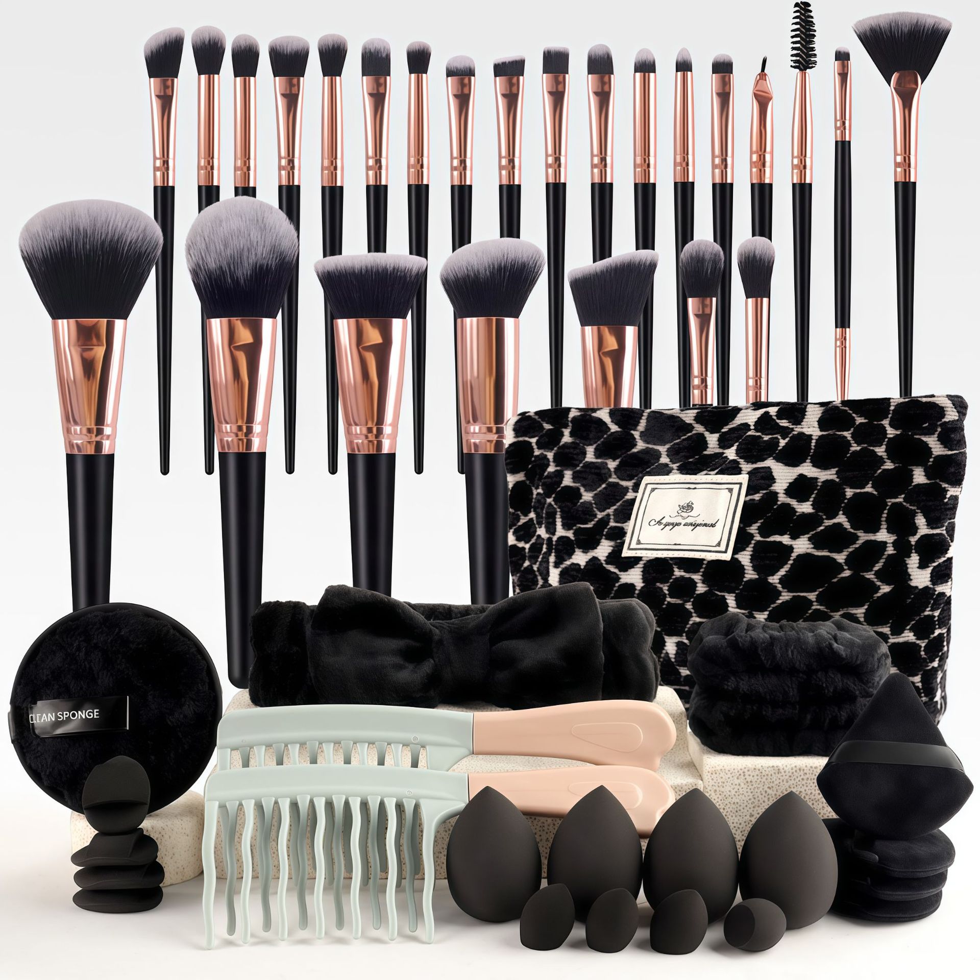 메이크업 브러쉬 세트 시크 향수 스타일 뷰티 도구 키트 - Travel Accessories Kit 리뷰 및 가격