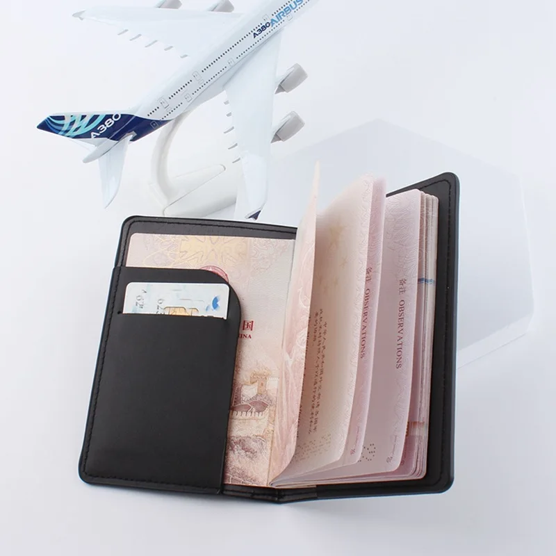 간단한 패션 여권 홀더 가방 여행 얇은 슬림 ID 카드 - Travel Accessories Wallet 리뷰 및 가격