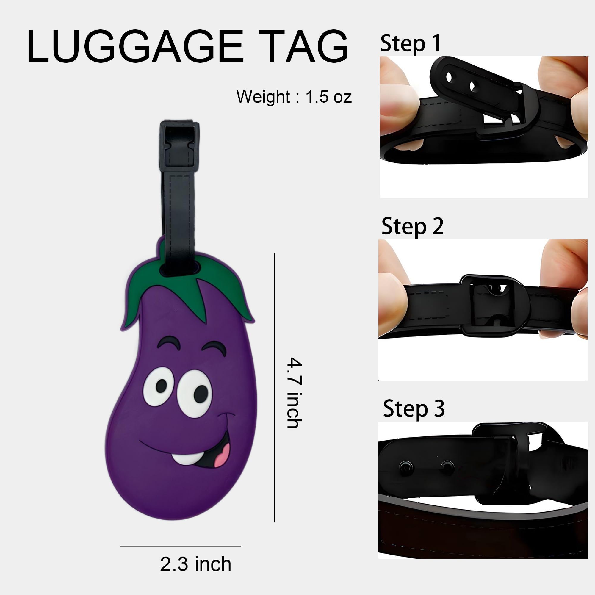 딸기 가지 당근 파인애플 수하물 태그 여행용품 태그 여 - Travel Accessories International 리뷰 및 가격