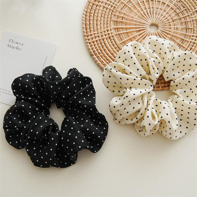 11cm/14cm 도트 헝겊 Scrunchies 여자  - Travel Accessories For Girls 리뷰 및 가격