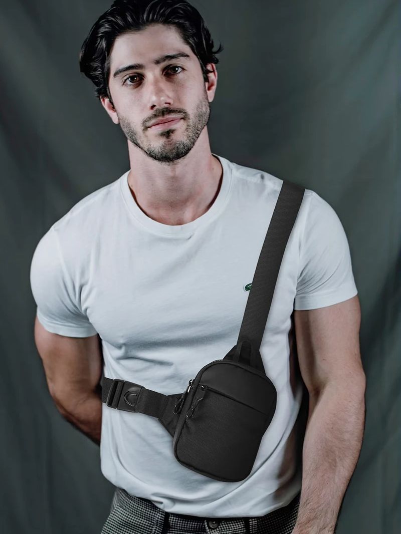 캐주얼 남자 어깨 가슴 가방 나일론 방수 야외 스포츠  - Travel Accessories Bike 리뷰 및 가격