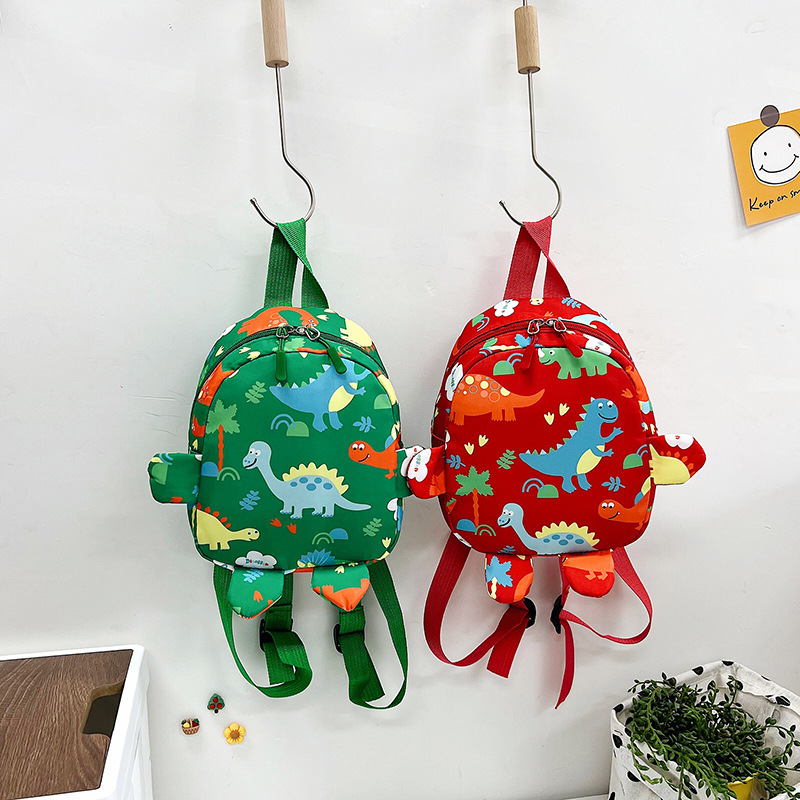 귀여운 어린이 가방 만화 공룡 어린이 학교 가방 유치원 - Travel Accessories For Girls 리뷰 및 가격