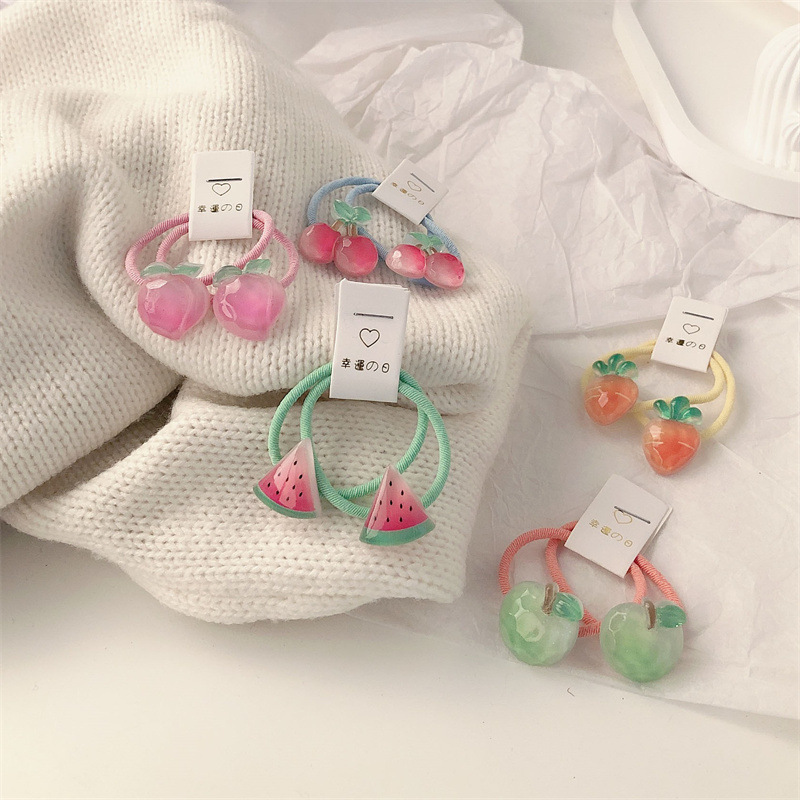어린이 당근 머리끈 5쌍 미끄럼 방지 탄력 머리띠 소녀 - Travel Accessories For Girls 리뷰 및 가격