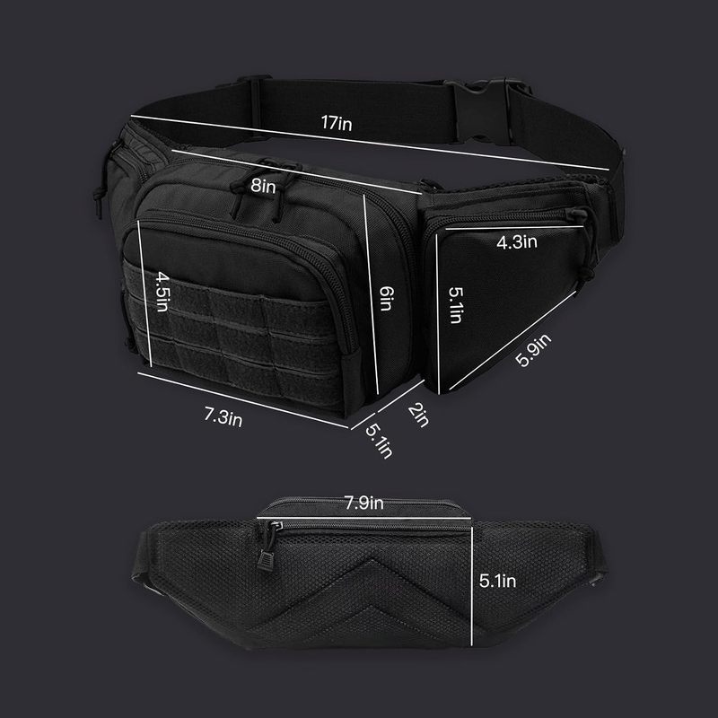 600D 옥스포드 멀티 포켓 허리 가방, 조절 가능한  - Travel Accessories Bike 리뷰 및 가격