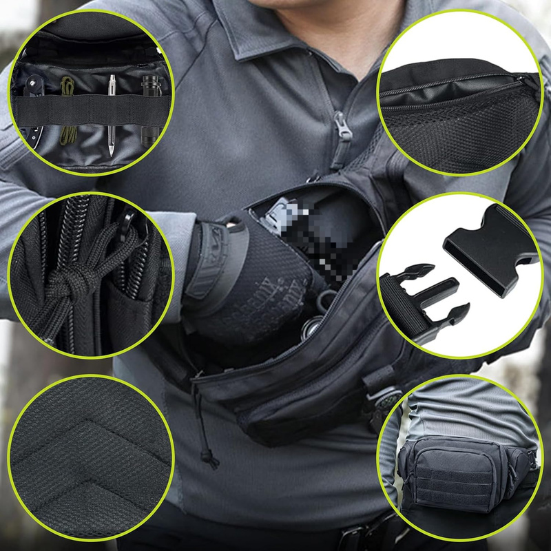 600D 옥스포드 멀티 포켓 허리 가방, 조절 가능한  - Travel Accessories Bike 리뷰 및 가격