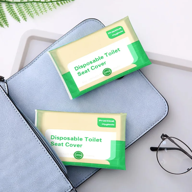 1-10개입 일회용 물에 녹는 변기 시트 커버 휴대용  - Travel Accessories Kit 리뷰 및 가격