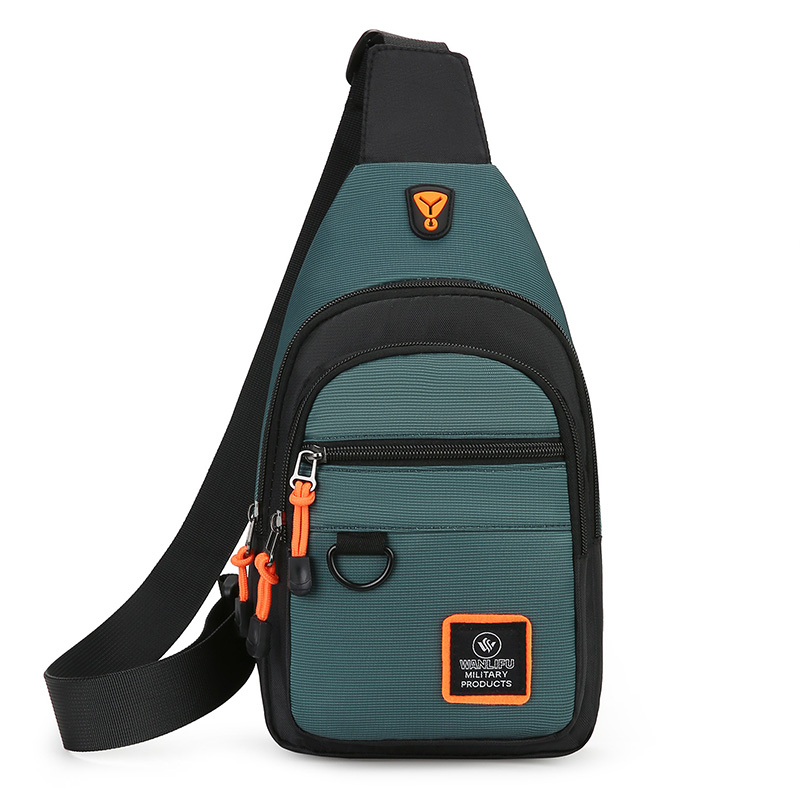 캐주얼 남자 가슴 가방 나일론 작은 어깨 가방 러닝 사 - Travel Accessories Bike 리뷰 및 가격