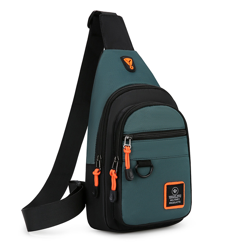 캐주얼 남자 가슴 가방 나일론 작은 어깨 가방 러닝 사 - Travel Accessories Bike 리뷰 및 가격