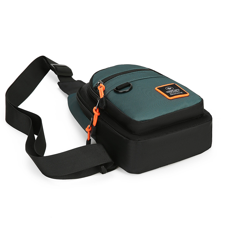 캐주얼 남자 가슴 가방 나일론 작은 어깨 가방 러닝 사 - Travel Accessories Bike 리뷰 및 가격