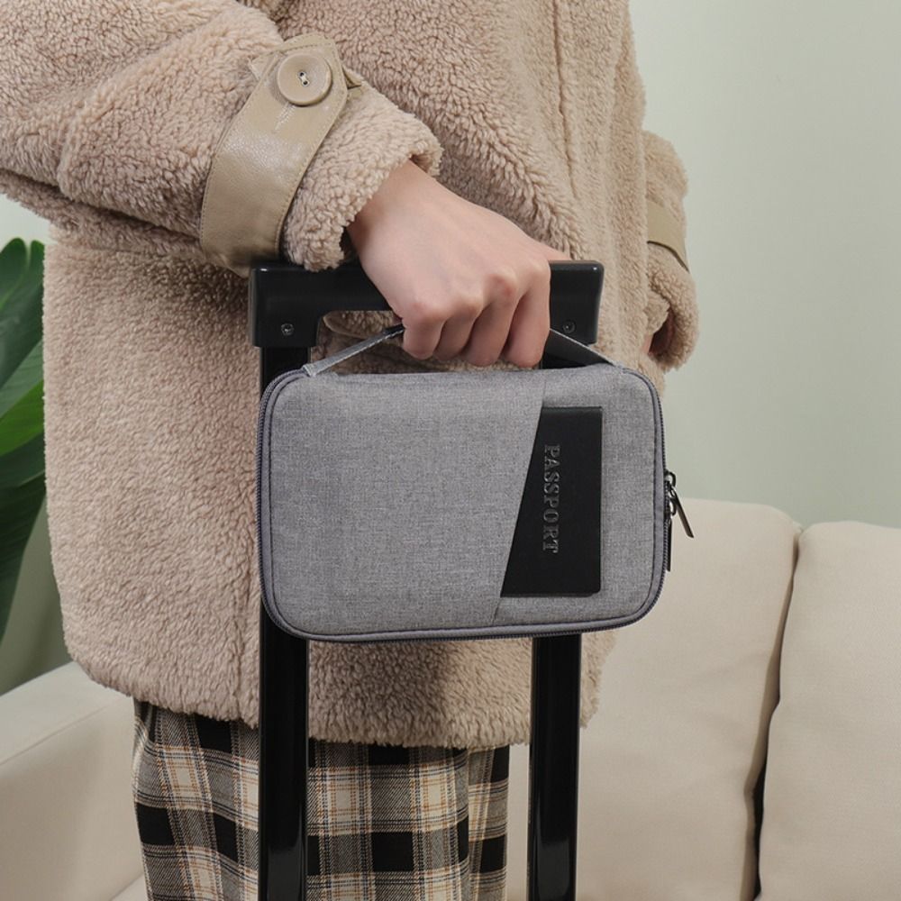 여행용품 여행 지갑 티켓 홀더 지퍼 가족 여권 홀더 O - Travel Accessories Wallet 리뷰 및 가격