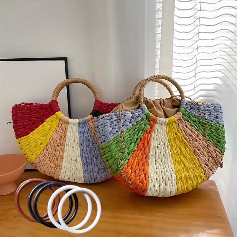 플라스틱 가방 손잡이 DIY 수제 가방 제작, 크로셰  - Travel Accessories Wallet 리뷰 및 가격