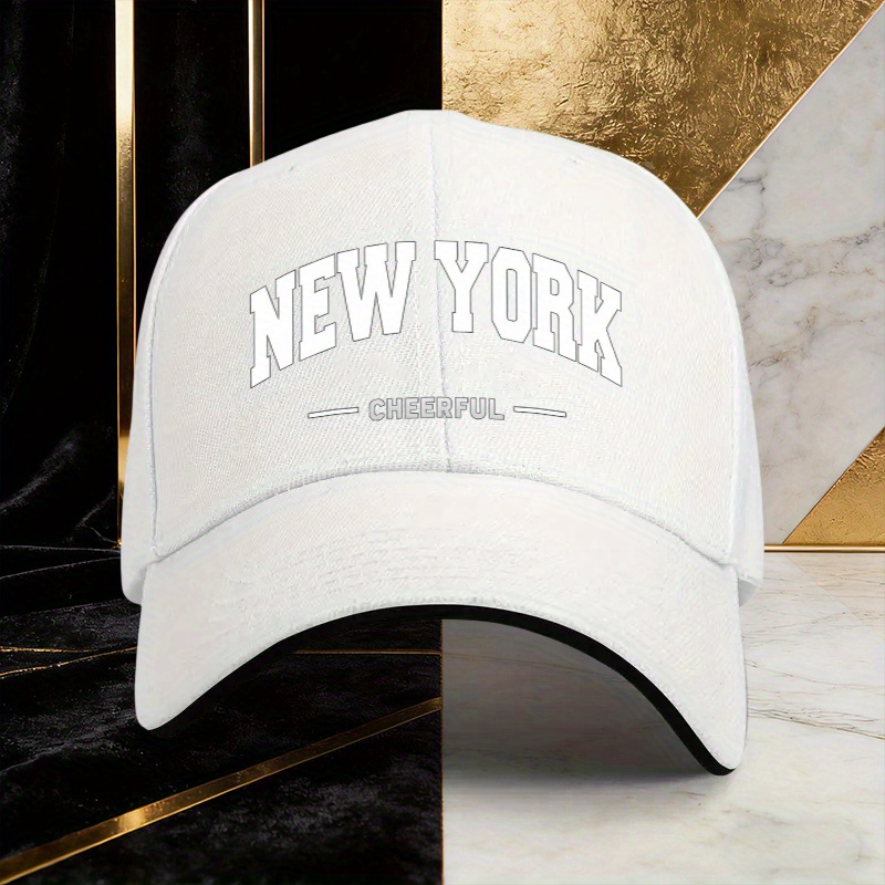 뉴욕 쾌활한 야구 모자 유니섹스 조절 가능한 스트리트웨 - Travel Accessories New York 리뷰 및 가격