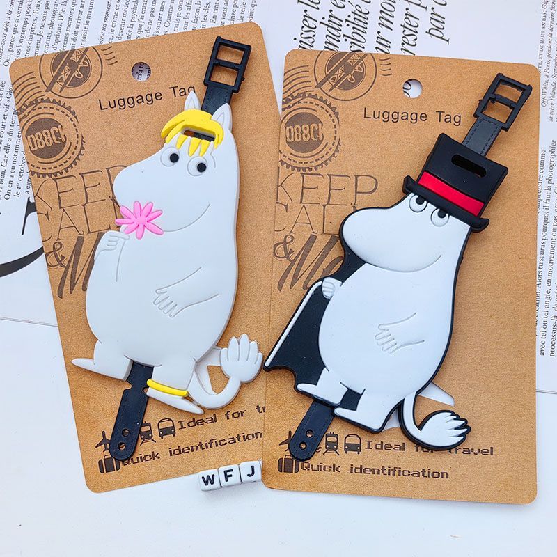 만화 애니메이션 통통한 무민 탑승권 무민 가족 수하물  - Travel Accessories International 리뷰 및 가격