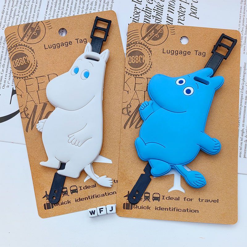 만화 애니메이션 통통한 무민 탑승권 무민 가족 수하물  - Travel Accessories International 리뷰 및 가격