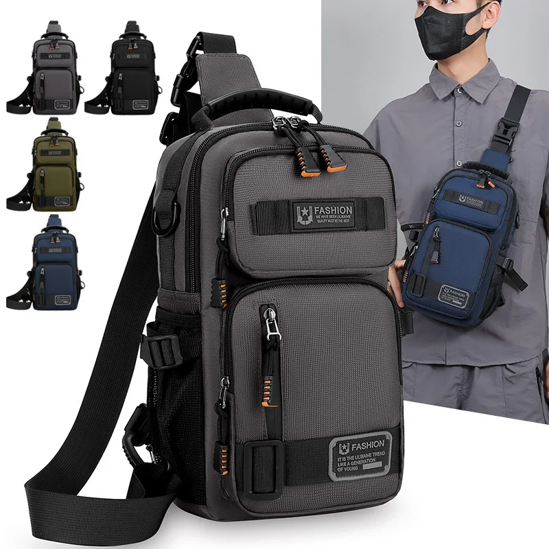 남자 다기능 어깨 가방 고품질 옥스포드 남자 허리 팩  - Travel Accessories Bike 리뷰 및 가격