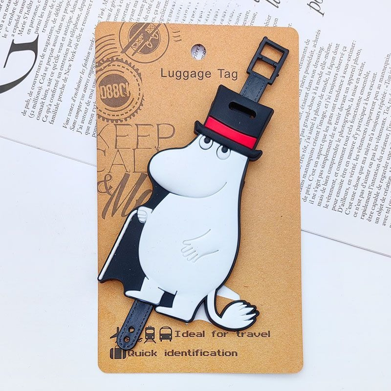 새로운 무민 러기지 태그 펜던트 고급 만화 캐릭터 인형 - Travel Accessories International 리뷰 및 가격