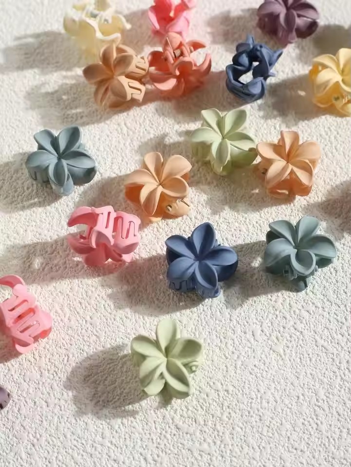 10/15pcs 4cm 헤어 클로 클립 달콤한 색상 혼 - Travel Accessories For Girls 리뷰 및 가격