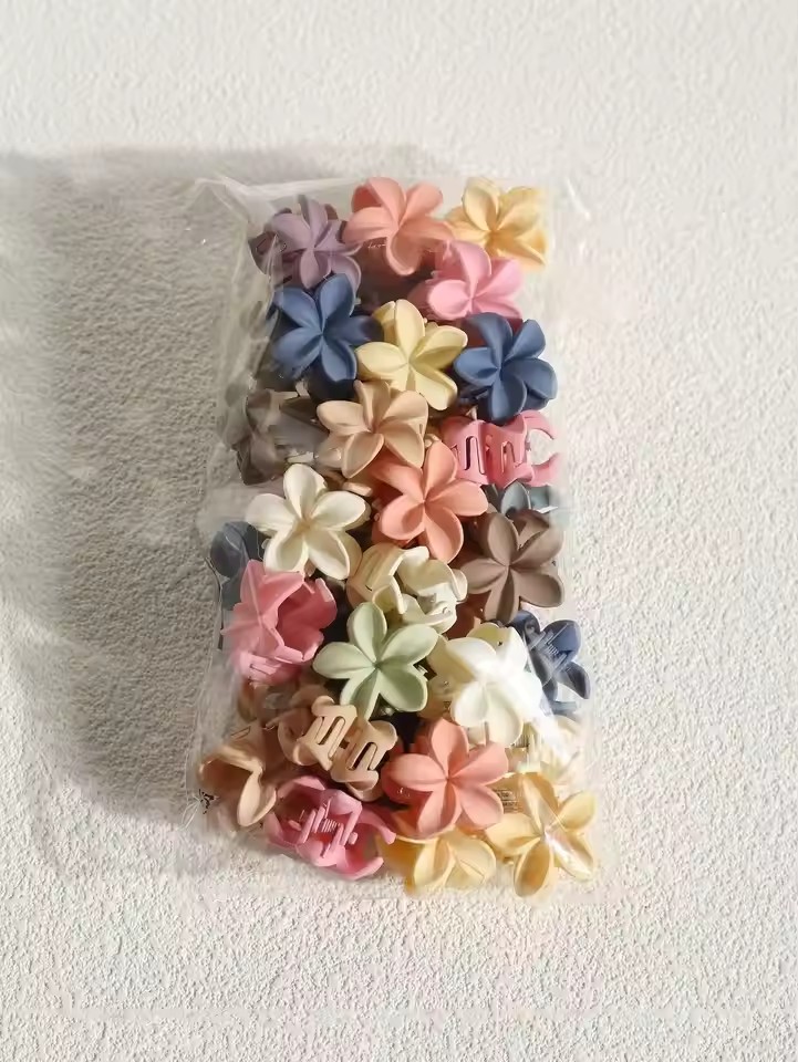 10/15pcs 4cm 헤어 클로 클립 달콤한 색상 혼 - Travel Accessories For Girls 리뷰 및 가격