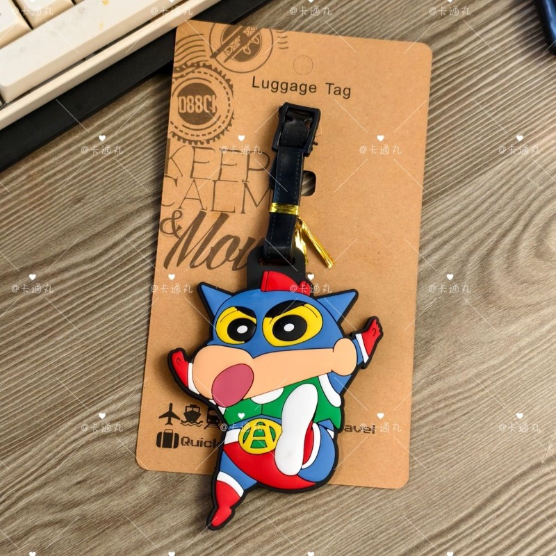 크레용신짱 만화 애니메이션 캐릭터 패션 러기지 태그 귀 - Travel Accessories Pouch 리뷰 및 가격