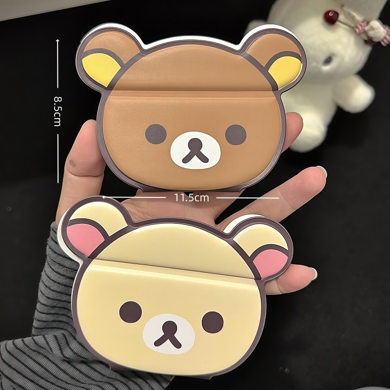 릴라쿠마 접이식 화장 거울 귀여운 심플 휴대용 손거울  - Travel Accessories For Girls 리뷰 및 가격
