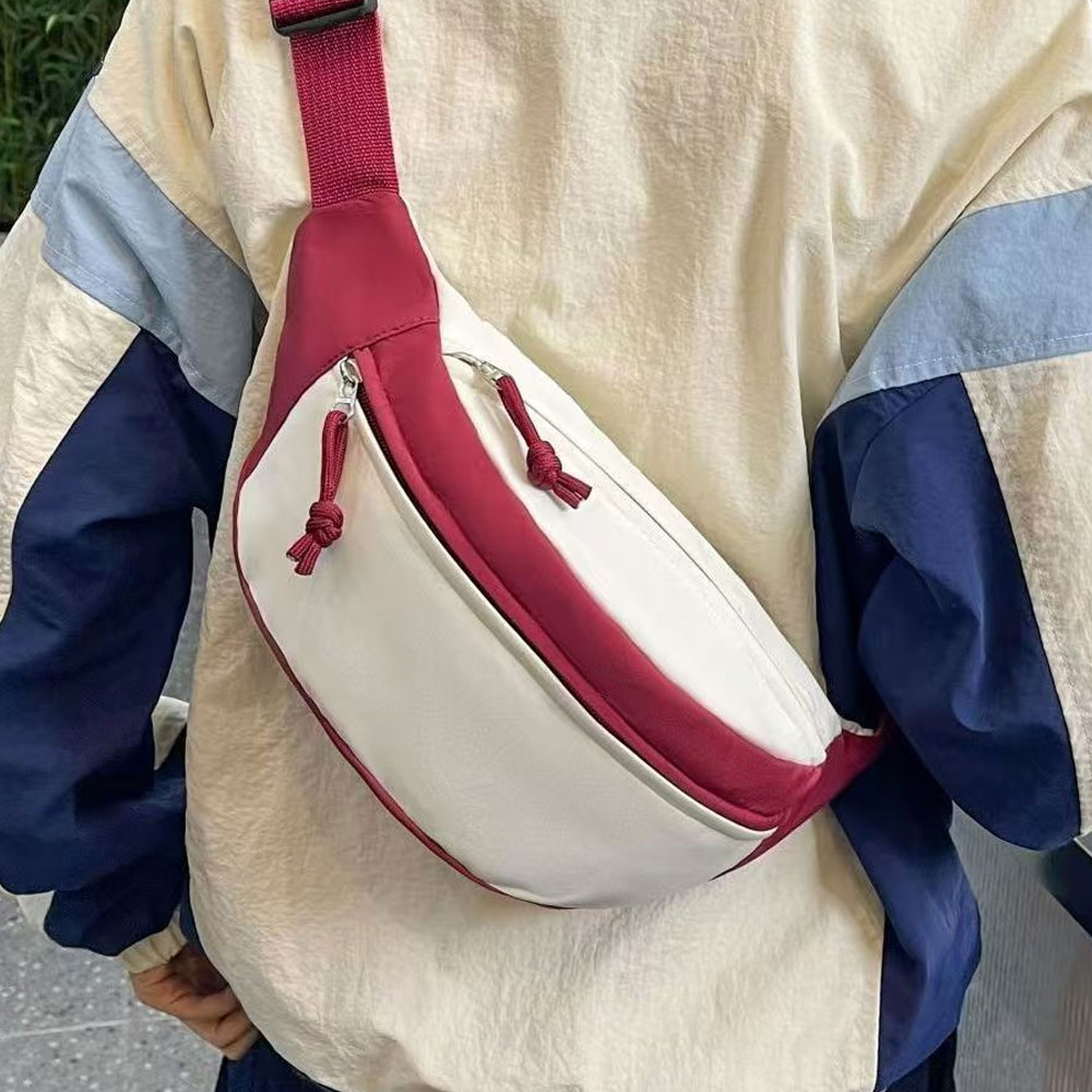 1피스 여성용 가슴 가방, 컬러 블록 캐주얼 숄더백,  - Travel Accessories Bike 리뷰 및 가격