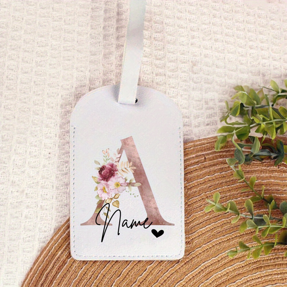 개인화 된 PU 수하물 태그 패션 인쇄 모노그램 수하물 - Travel Accessories International 리뷰 및 가격