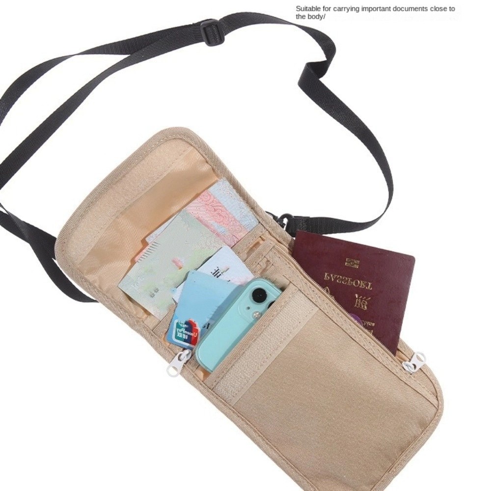 휴대용 여행용품 여행 지갑 나일론 카키 블랙 여행용 목 - Travel Accessories Wallet 리뷰 및 가격