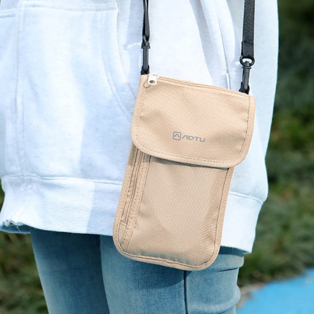 휴대용 여행용품 여행 지갑 나일론 카키 블랙 여행용 목 - Travel Accessories Wallet 리뷰 및 가격