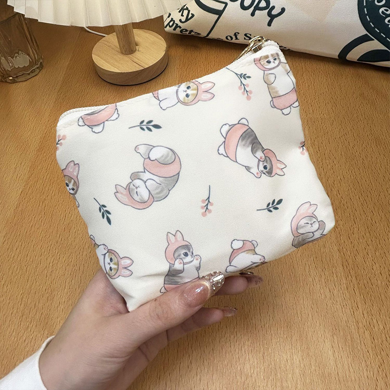 일본 스타일 모푸샌드 상어 고양이 화장품 가방 만화 캔 - Travel Accessories In Japan 리뷰 및 가격