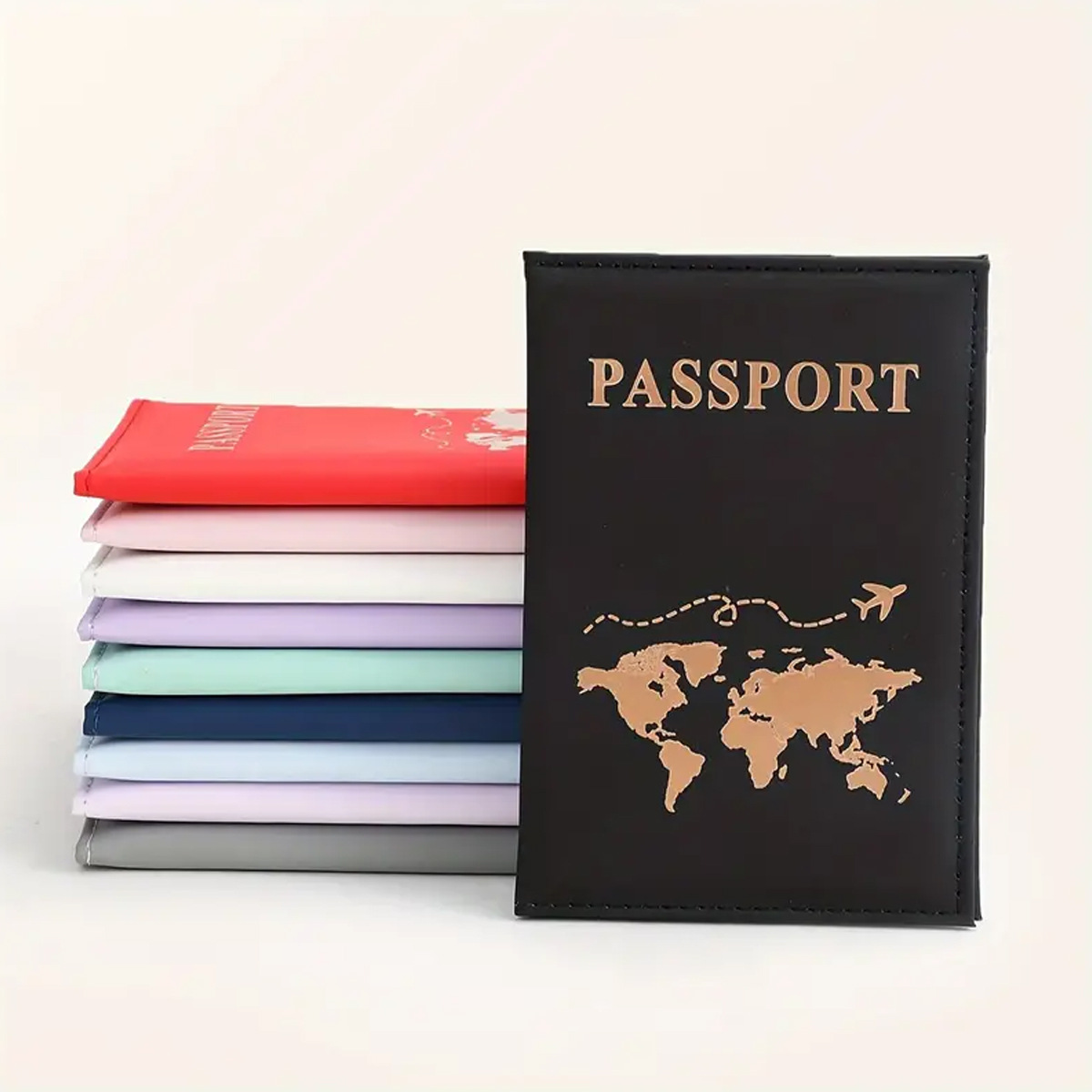 세계 지도 패턴 여권 홀더, 맞춤형 텍스트, 휴대용 케 - Travel Accessories In Store 리뷰 및 가격
