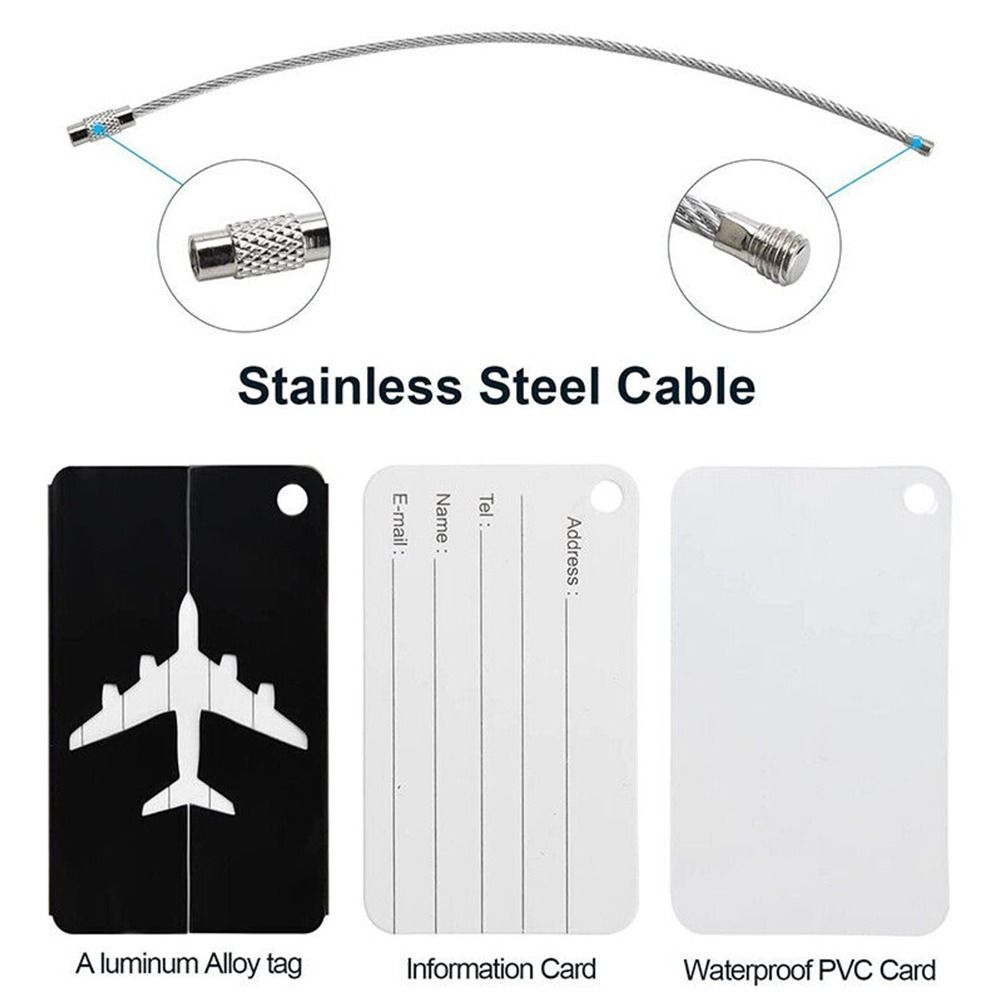 알루미늄 여행 수하물 태그, 재사용 가능한 여행 가방, - Travel Accessories International 리뷰 및 가격