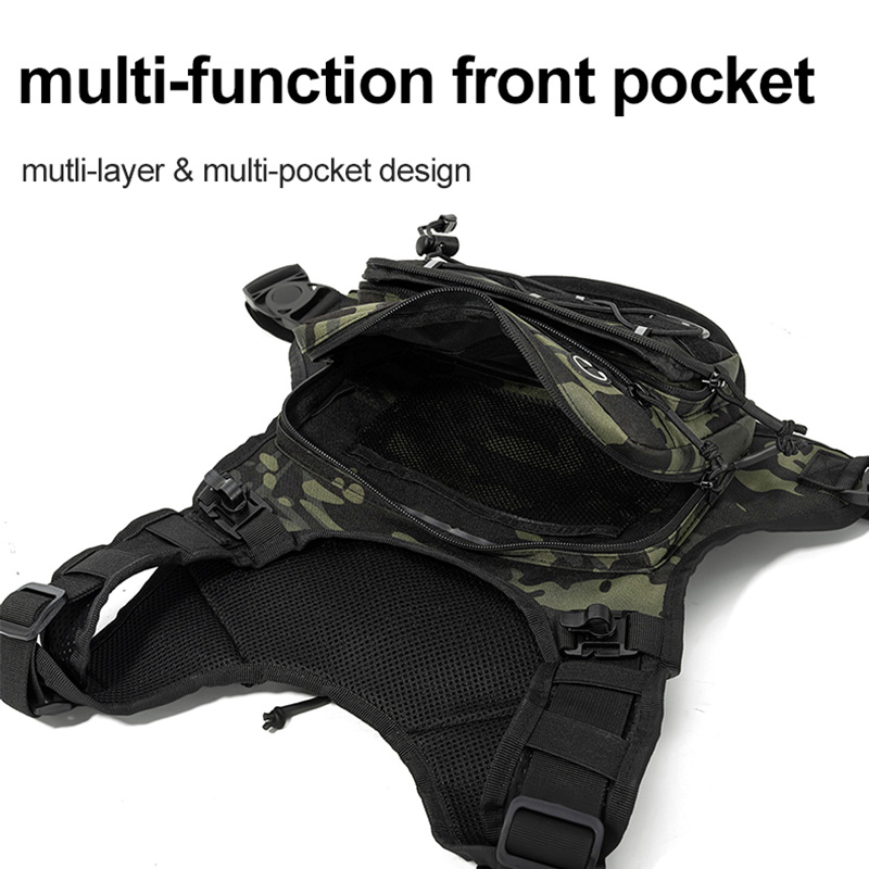 전술 가방 앞가슴 장비 조끼 배낭 캠핑 사냥 가방 남성 - Travel Accessories Bike 리뷰 및 가격