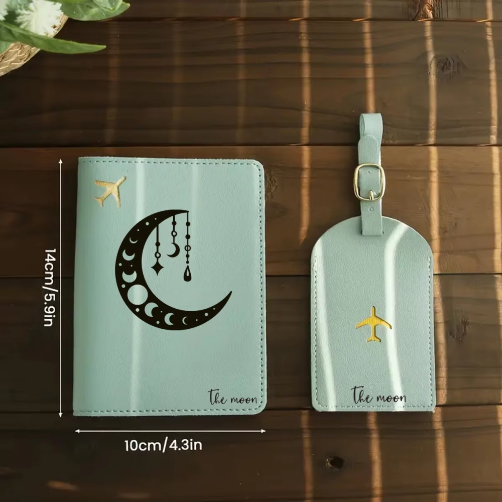 맞춤 이름이 새겨진 여권 커버 & 수하물 태그 세트,  - Travel Accessories Meaning 리뷰 및 가격