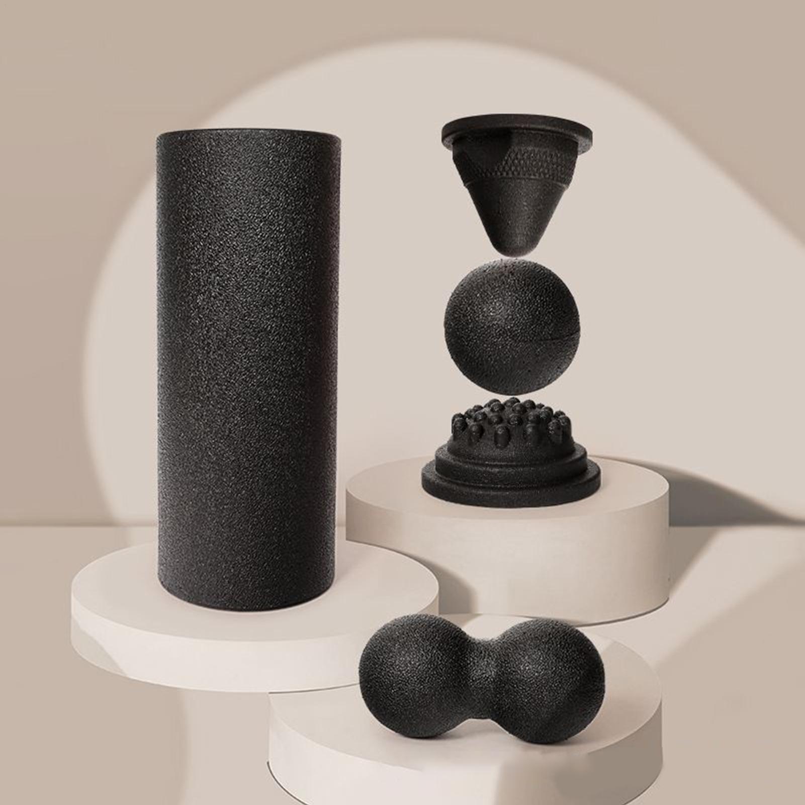 요가 롤러 운동 폼 롤러 세트 (다리용) 미끄럼 방지  - Travel Yoga Accessories 리뷰 및 가격